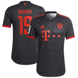 Alphonso Davies Bayern Munich 19 Jersey - Kit Captain