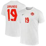 Alphonso Davies Canada 19 FIFA World Cup Jersey - Kit Captain