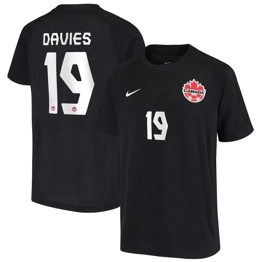 Alphonso Davies Canada 19 FIFA World Cup Jersey - Kit Captain