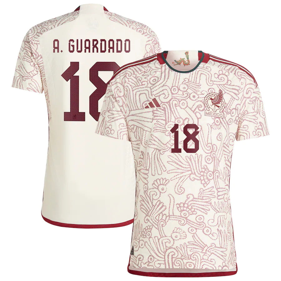 Andres Guardado Mexico 18 FIFA World Cup Jersey - Kit Captain