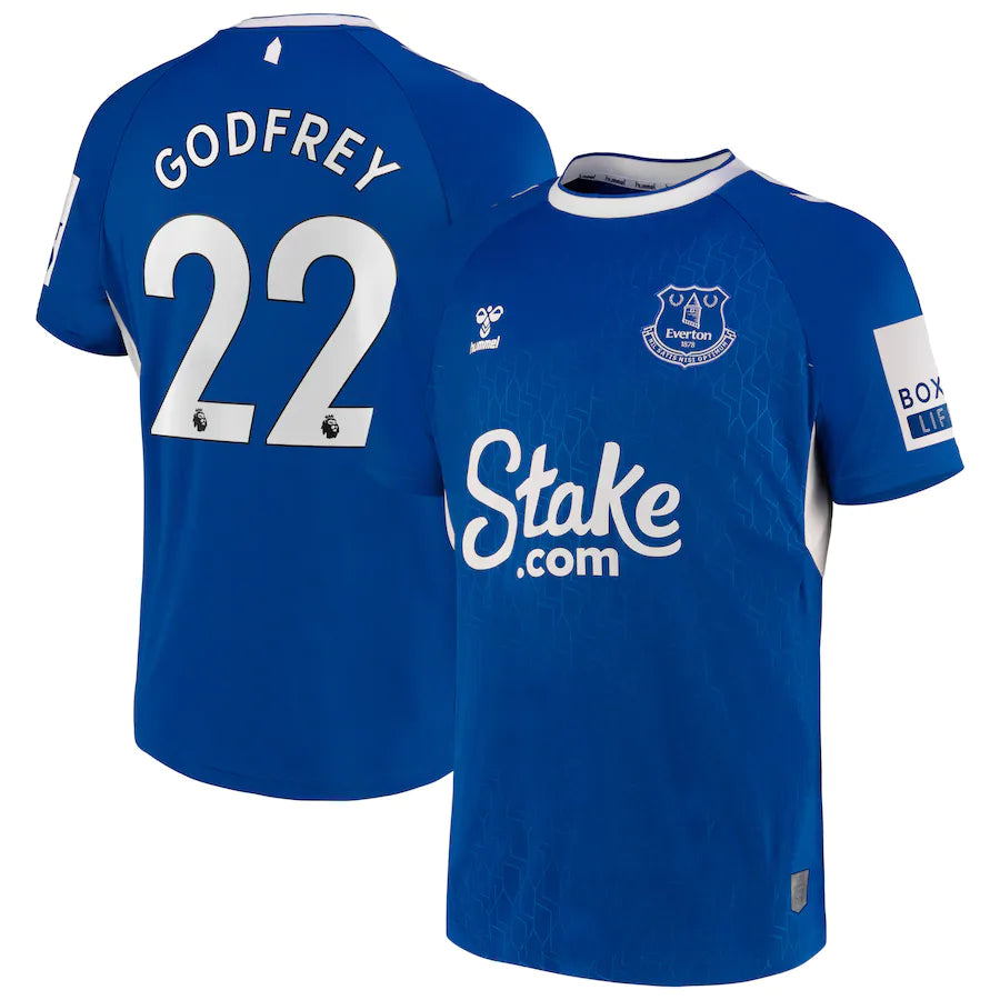 Ben Godfrey Everton 22 Jersey - Kit Captain