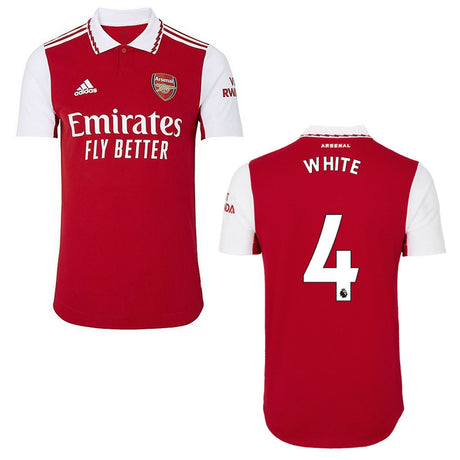 Ben White Arsenal 4 Jersey - Kit Captain