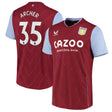 Cameron Archer Aston Villa 35 Jersey - Kit Captain