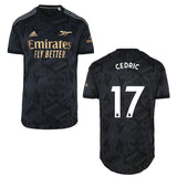 Cedric Soares Arsenal 17 Jersey - Kit Captain