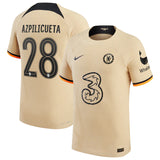 César Azpilicueta Chelsea 28 Jersey - Kit Captain