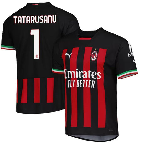 Ciprian Tătărușanu AC Milan 1 Jersey - Kit Captain