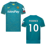 Daniel Podence Wolves 10 Jersey - Kit Captain