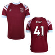 Declan Rice West Ham 41 Jersey - Kit Captain