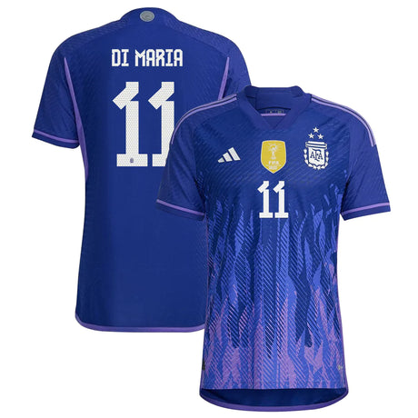 Angel Di Maria Argentina 11 FIFA World Cup Jersey - Kit Captain