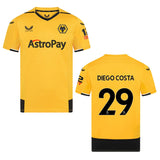 Diego Costa Wolves 29 Jersey - Kit Captain