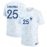 Eduardo Camavinga France 25 FIFA World Cup Jersey - Kit Captain