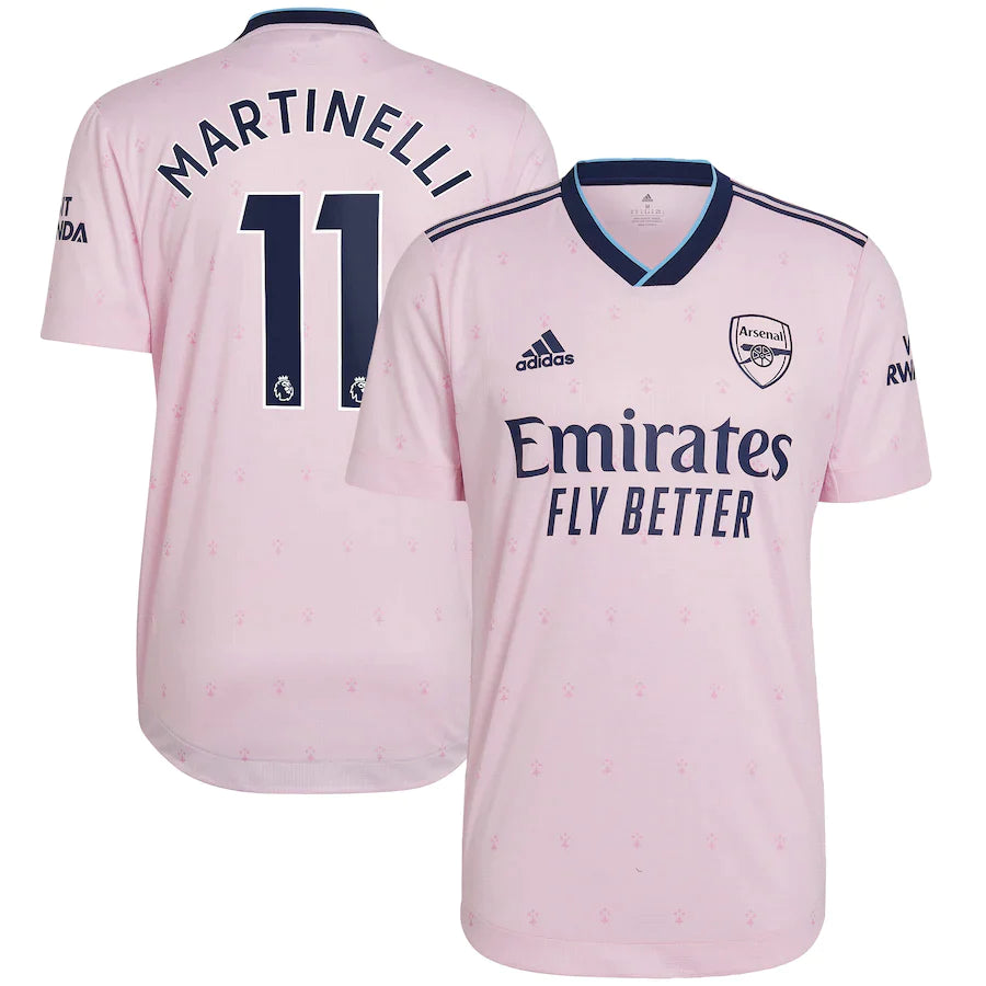 Gabriel Martinelli Arsenal 11 Jersey - Kit Captain