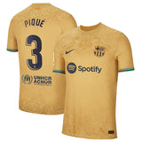 Gerard Pique Barcelona 3 Jersey - Kit Captain