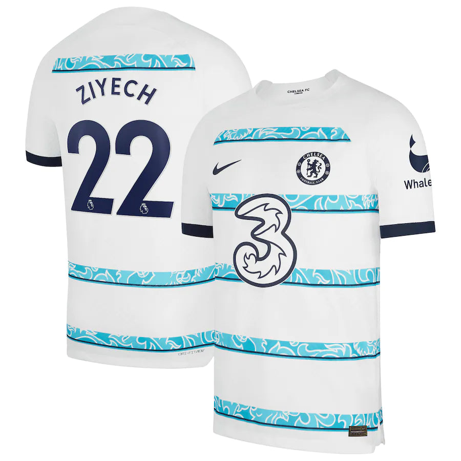 Hakim Ziyech 22 Chelsea Jersey - Kit Captain