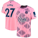 Idrissa Gueye Everton 27 Jersey - Kit Captain