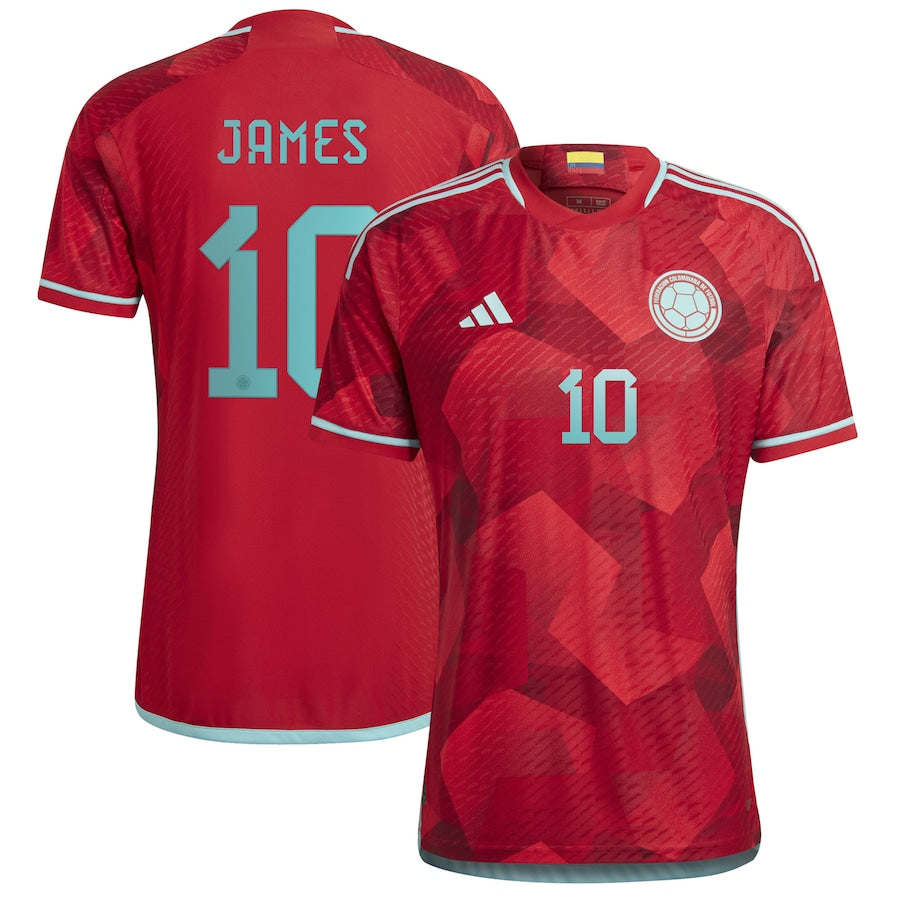 James Rodriguez Colombia 10 FIFA World Cup Jersey - Kit Captain