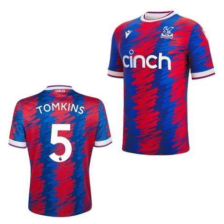 James Tomkins 5 Crystal Palace Jersey - Kit Captain