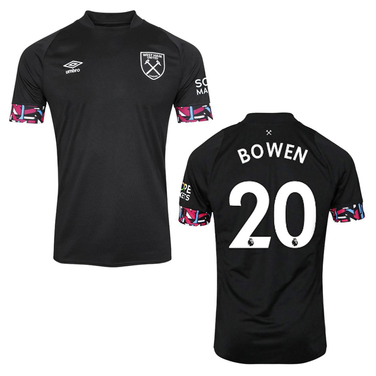 Jarrod Bowen West Ham 20 Jersey - Kit Captain