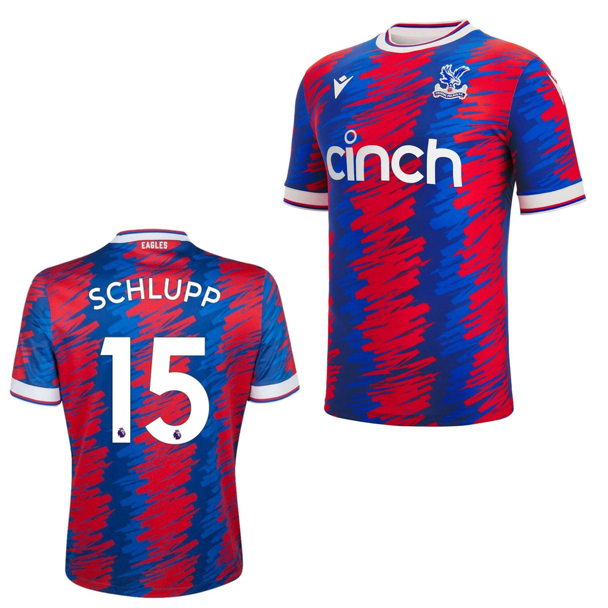 Jeffrey Schlupp Crystal Palace 15 Jersey - Kit Captain