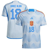 Jordi Alba Spain 18 FIFA World Cup Jersey - Kit Captain