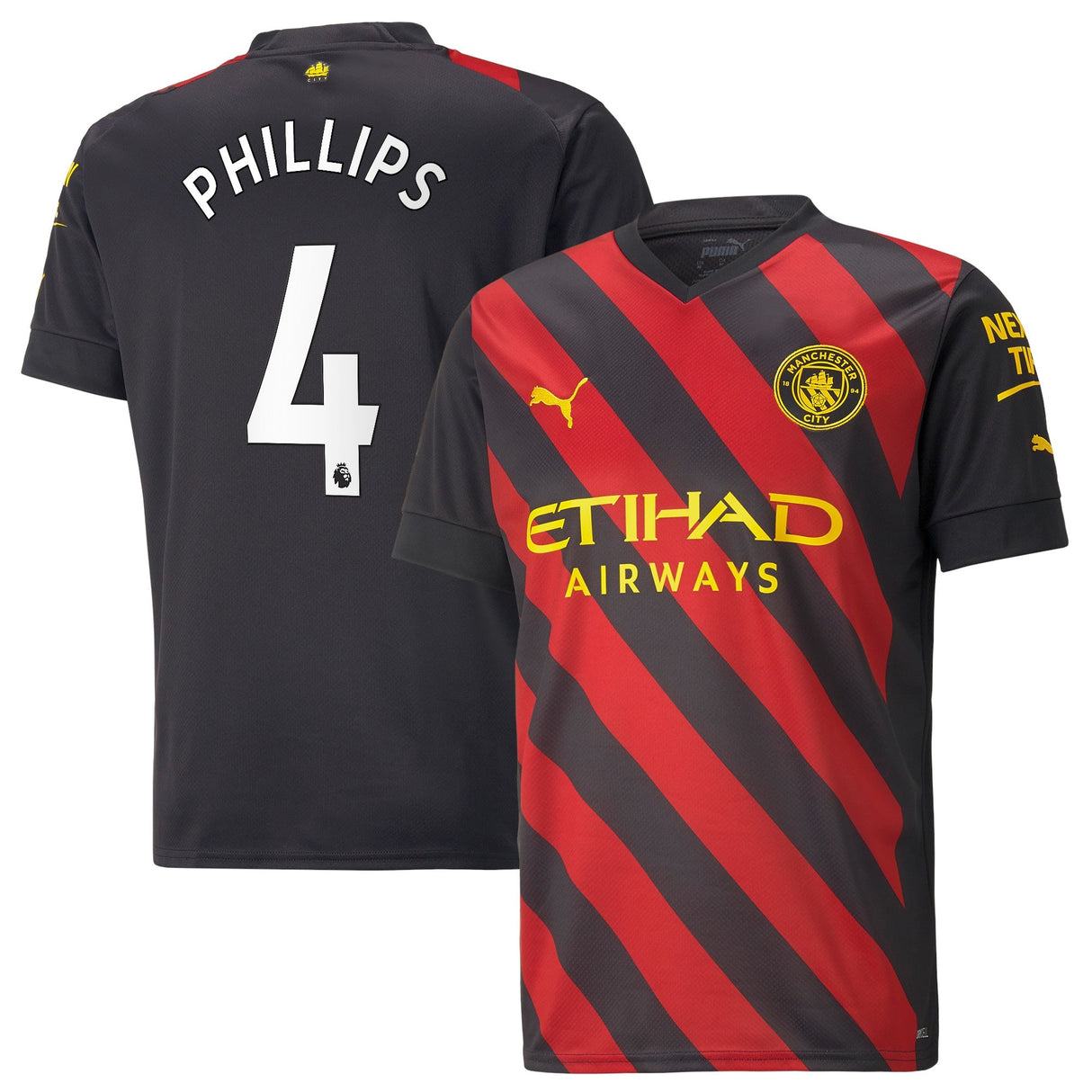 Kalvin Phillips Manchester City 4 Jersey - Kit Captain