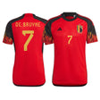 Kevin De Bruyne Belgium 7 FIFA World Cup Jersey - Kit Captain