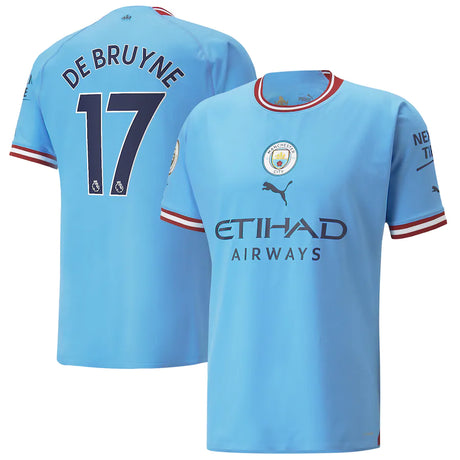 Kevin De Bruyne Manchester City 17 Jersey - Kit Captain