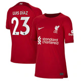 Luis Diaz Liverpool 23 Jersey - Kit Captain