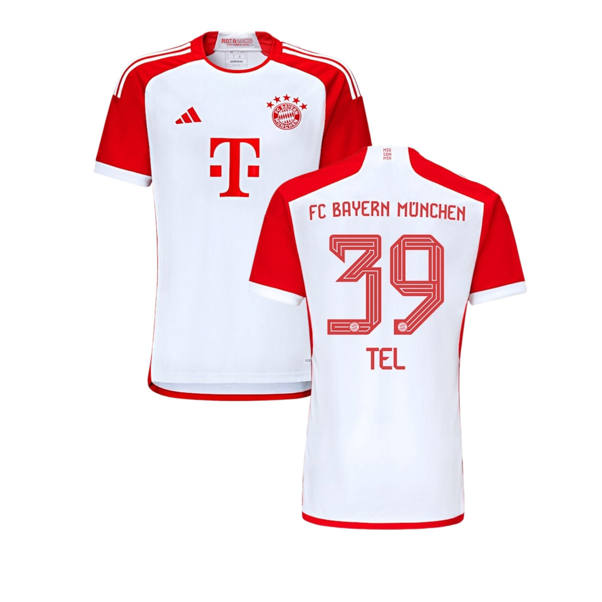 Mathys Tel Bayern Munich 39 Jersey - Kit Captain