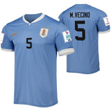 Matias Vecino Uruguay 5 Fifa World Cup Jersey - Kit Captain