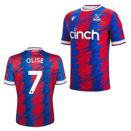 Michael Olise 7 Crystal Palace Jersey - Kit Captain