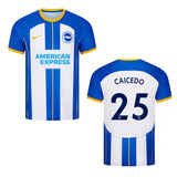 Moises Caicedo Brighton 25 Jersey - Kit Captain