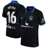 Nahuel Molina Atletico Madrid 16 Jersey - Kit Captain