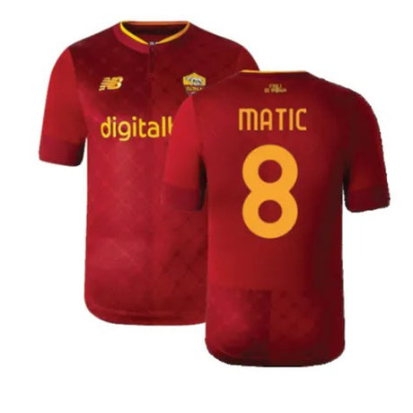 Nemanja Matić Roma 8 Jersey - Kit Captain