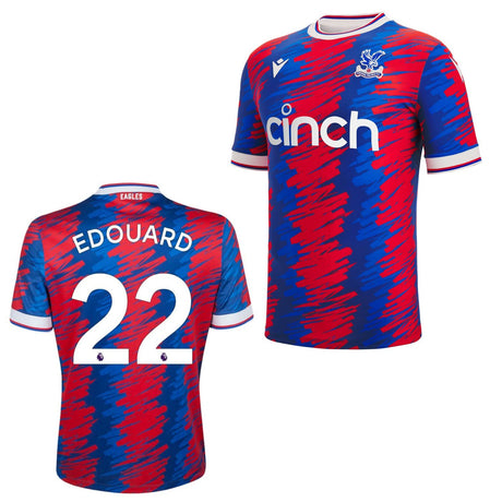 Odsonne Edouard Crystal Palace 22 Jersey - Kit Captain