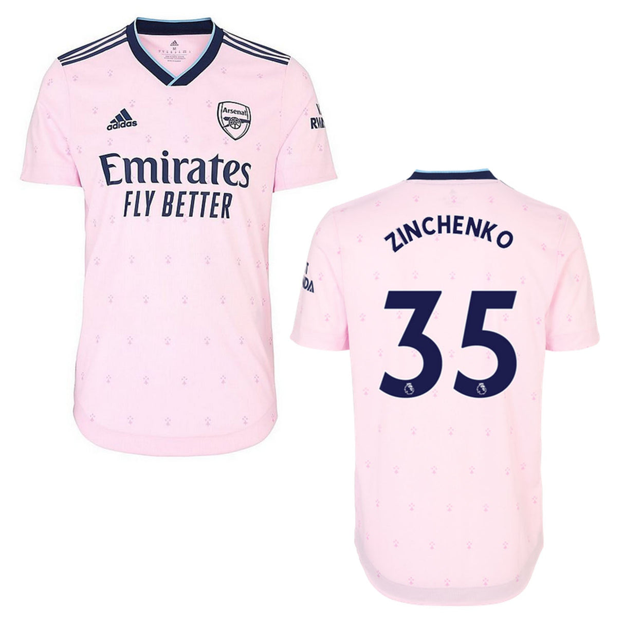 Oleksandr Zinchenko Arsenal 35 Jersey - Kit Captain