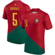 Raphael Guerreiro Portugal 5 FIFA World Cup Jersey - Kit Captain