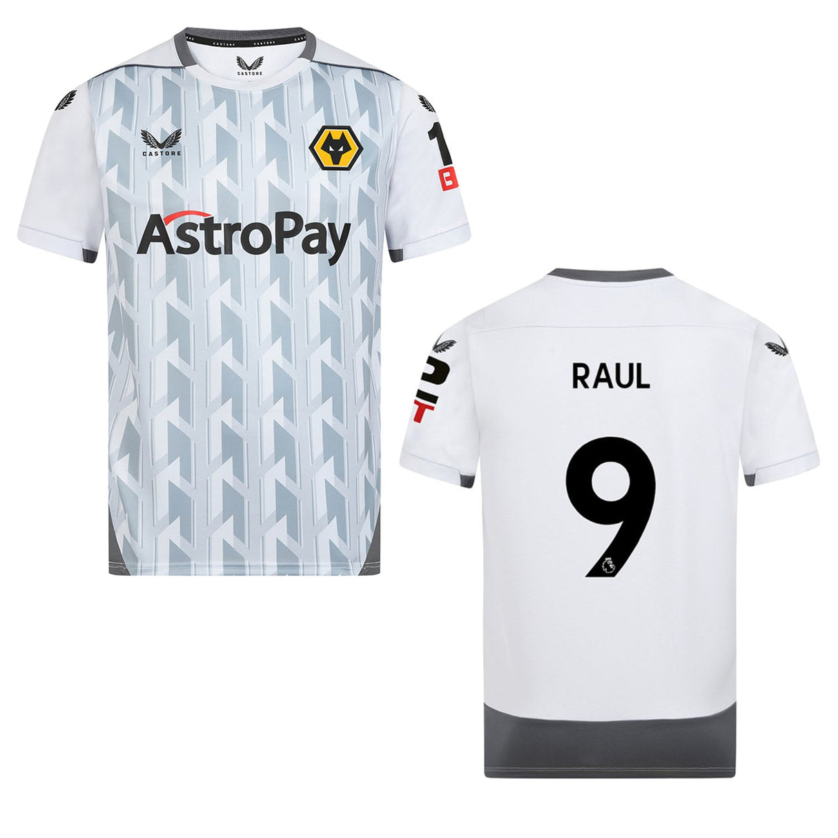 Raul Jimenez Wolves 9 Jersey - Kit Captain