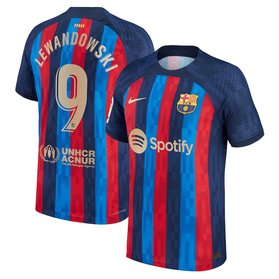 Robert Lewandowski Barcelona 9 Jersey - Kit Captain