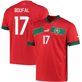 Sofiane Boufal Morocco 17 FIFA World Cup Jersey - Kit Captain