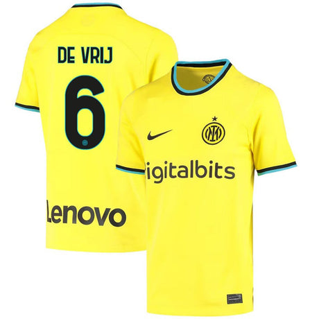 Stefan de Vrij Inter Milan 6 Jersey - Kit Captain