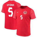 Steven Vitoria Canada 5 FIFA World Cup Jersey - Kit Captain