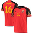 Thorgan Hazard Belgium 16 FIFA World Cup Jersey - Kit Captain