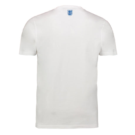 England Graphic WordmarkT-Shirt - White - Mens - Kit Captain