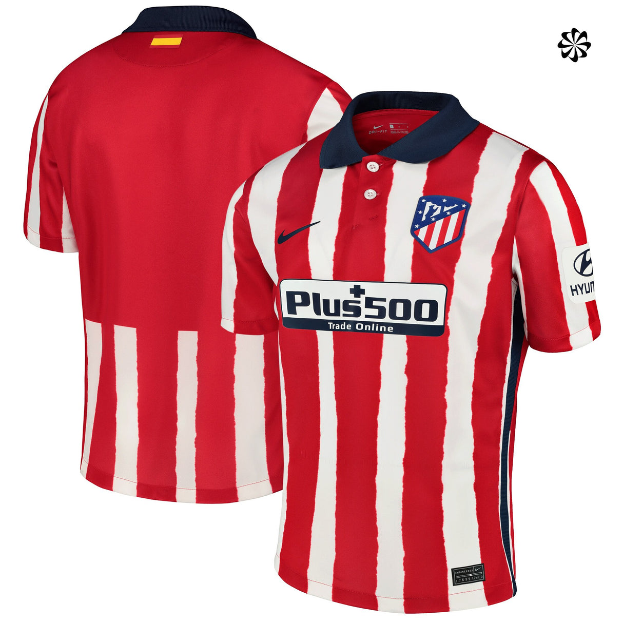 Atlético de Madrid Home Stadium Shirt 2020-21 - Kit Captain