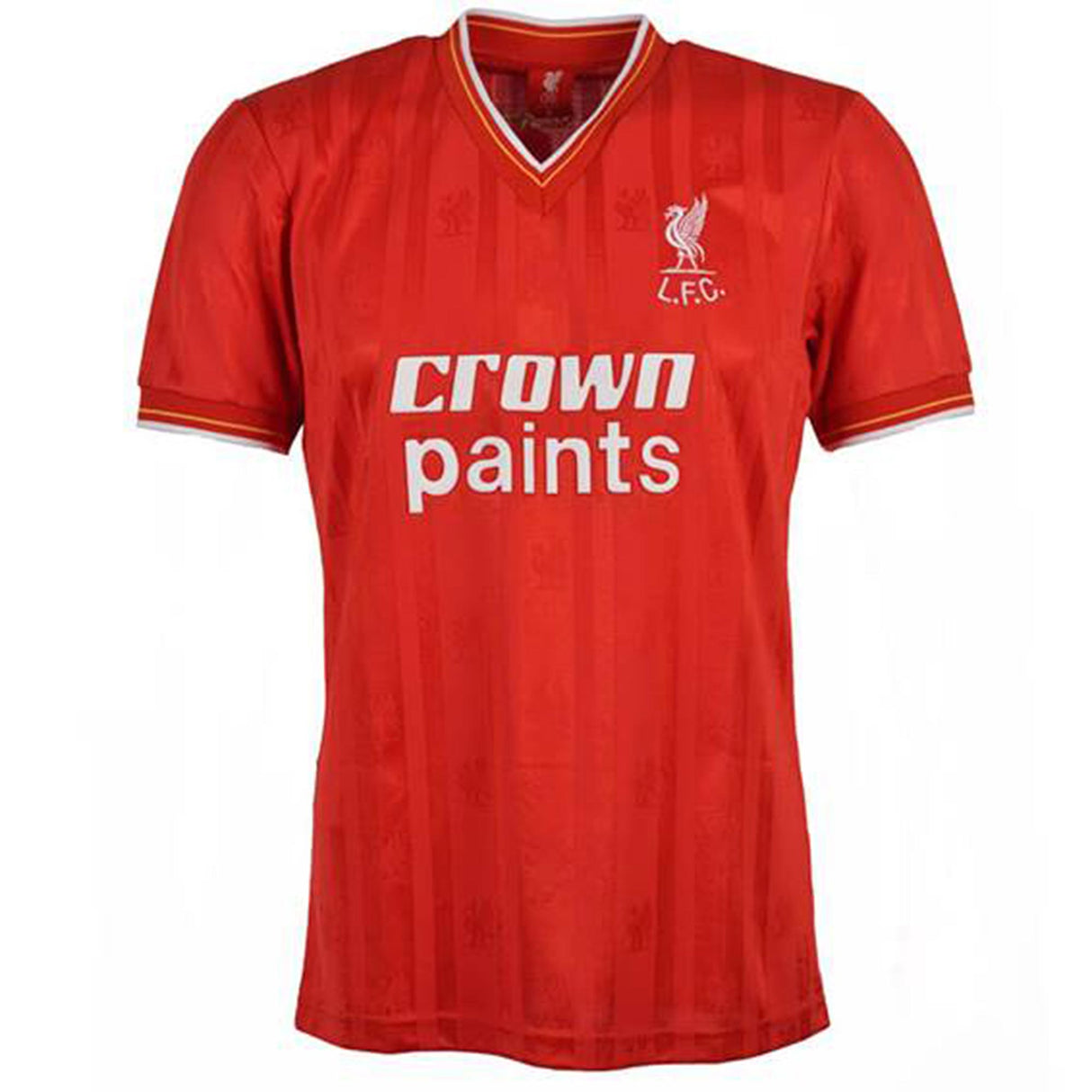 Liverpool 1986 Home Crown Paints - Kit Captain