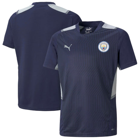 Manchester City Training Jersey-Navy-Kids - Kit Captain