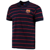 Barcelona Yarn Dye Stripe Polo - Claret/Navy - Mens - Kit Captain