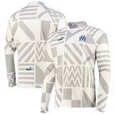 Olympique de Marseille Pre Match Sweat - White - Kit Captain