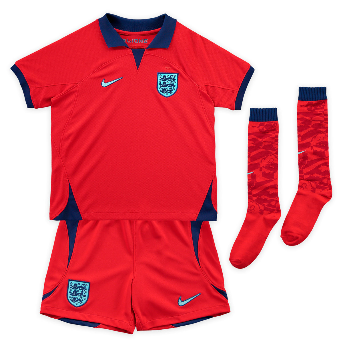 England Away Stadium Kit 2022-23 - Little Kids - Kit Captain